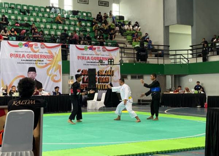 Piala Gubernur Kaltim Dimulai dengan Cabor Pencak Silat, Ratusan Pesilat Muda Siap Bertanding