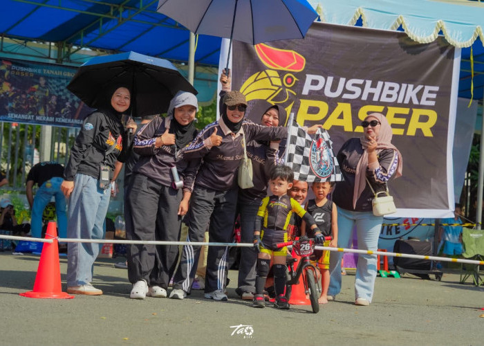 Baru Setahun Terbentuk, Push Bike Paser Sabet Prestasi di Mahakam Runbike Race 2026 