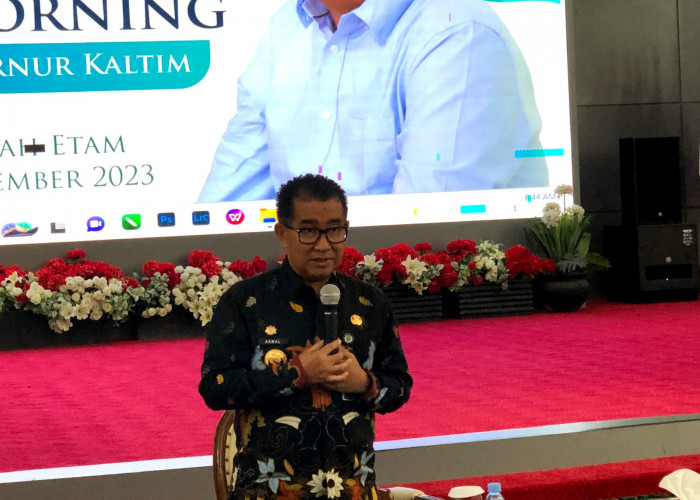 PJ Gubernur Kalimantan Timur Akmal Malik Mengajak Awak Media Bahas Isu-isu di Kalimantan Timur Setiap Bulannya