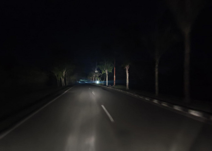 Jalan Soekarno-Hatta di Bontang Gelap, Dishub Sebut Tak Mengetahui