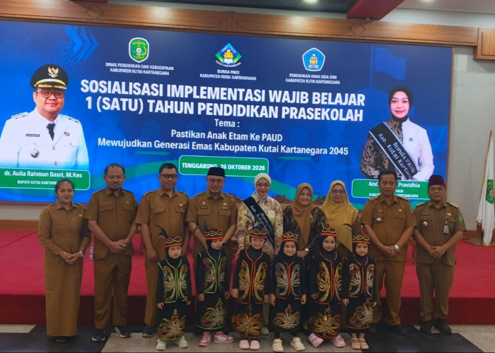 Gelar Program Wajib Belajar 13 Tahun, Kukar Sosialisasikan Satu Tahun Pendidikan Prasekolah