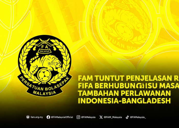FAM Tuntut Penjelasan FIFA soal Tambahan Waktu 7 Menit di Laga Indonesia vs Bangladesh