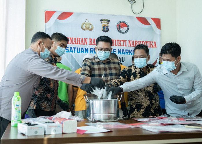 Selama Tiga Bulan, Polres Berau Ungkap 7 Kasus Peredaran Narkoba