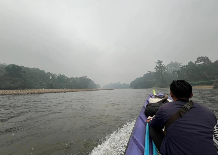 Sempat Turun Hujan Tapi Kualitas Udara di Mahulu Masih Belum Normal 