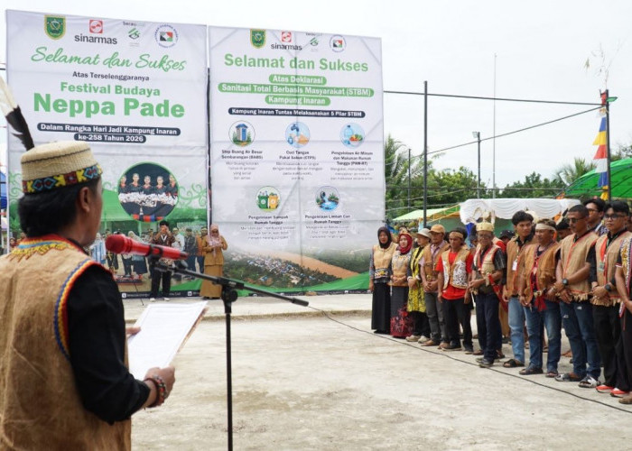 PT Berau Coal Dukung Festival Neppa Pade, Dorong Keberhasilan STBM Pertama di Berau