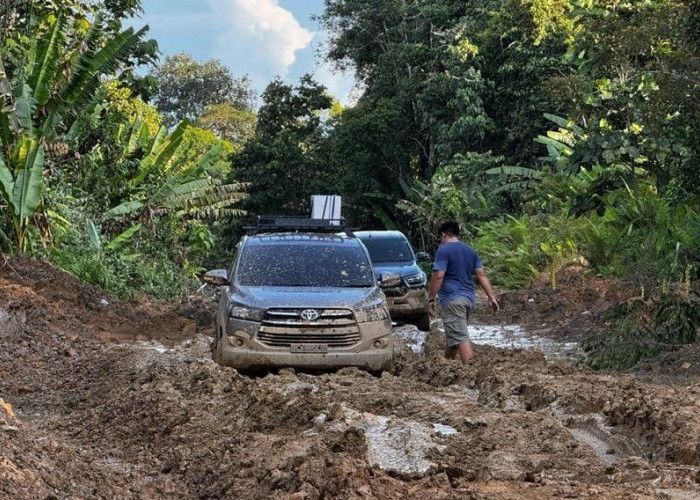 Akses Darat Masih Jadi Kendala Menuju Mahulu, 163 Kilometer Jalan Ujoh Bilang-Tiong Ohang Terus Dibenahi