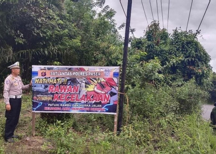 Kasus Laka Lantas di Paser Naik, Polres Ungkap Penyebabnya