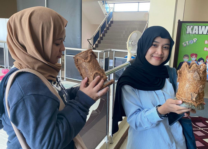 Limbah Sabut Kelapa Olahan UMKM PPU Tembus Pasar Taiwan