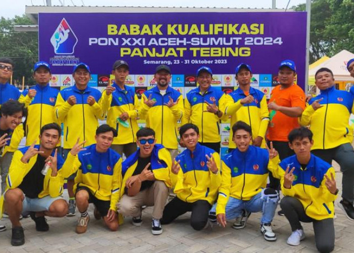 Tim Panjat Tebing Kaltim Boyong 2 Medali dari BK PON