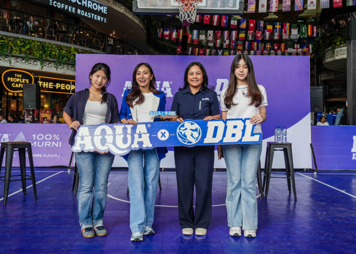 AQUA Jadi Hydration Partner Resmi DBL Indonesia, Dukung Performa Generasi Muda