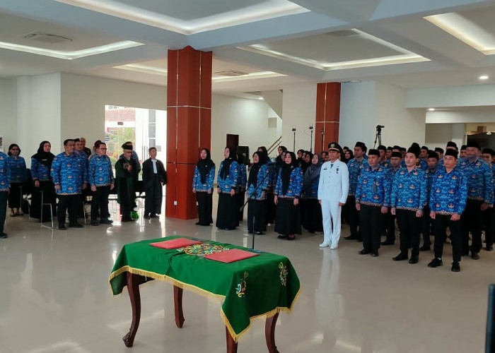 58 Pejabat Kukar Dilantik, BKPSDM Targetkan Pengisian Jabatan Rampung November