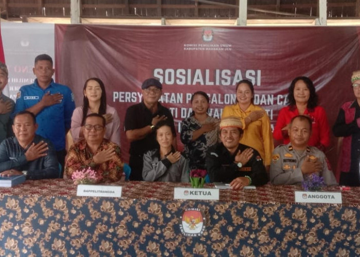 Pendaftaran Calon Bupati Sebentar Lagi Dibuka, KPU Mahulu Sosialisasikan Syarat Pencalonan