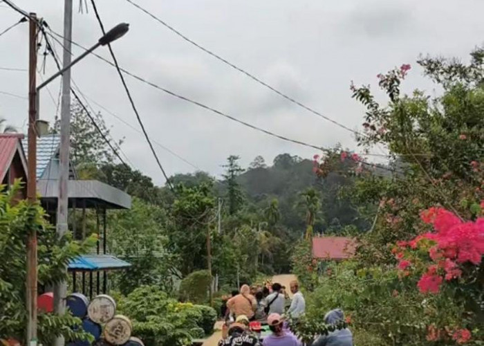 Akhirnya Kampung di Long Pahangai Terakses Jaringan Listrik, Pekerjaan Selanjutnya Tinggal  Pasokan BBM 
