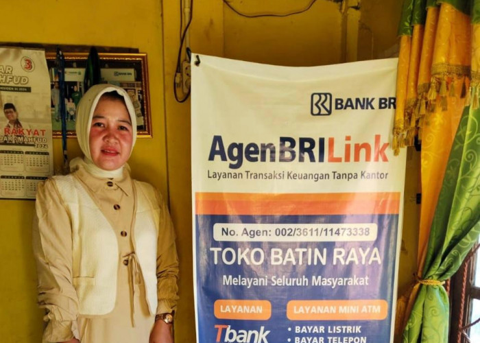 BRILink Batin Raya Layani Penarikan Tunai Bantuan PKH