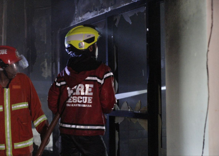 Gedung DPRD Kukar Terbakar, Penyebab Masih Diselidiki