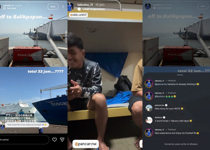 Kalah dari Persela Lamongan, Penggawa Persiba Balikpapan Pulang Naik Kapal Laut