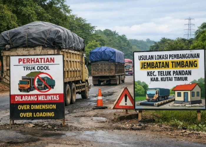 Truk Bermuatan Berlebih Mengancam, Pemkab Kutim Ajukan Lokasi Pembangunan Jembatan Timbang
