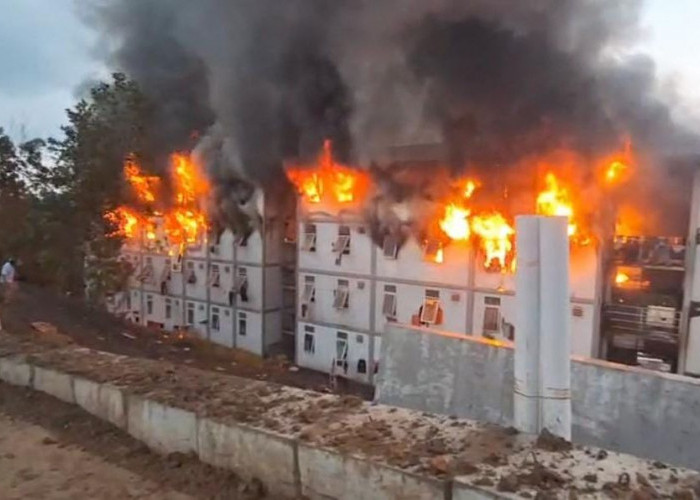 Hunian Pekerja IKN Terbakar, Penghuni Dievakuasi ke Tower Lain