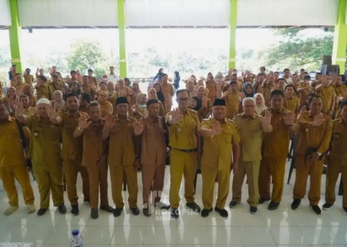  Wujudkan Pemerintahan Bersih, 95 Aparatur Kampung Jalani Tes Urine 
