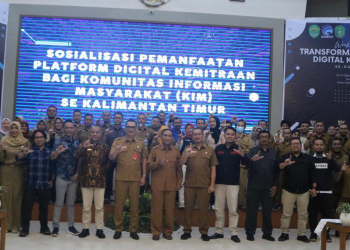 Diskominfo Provinsi Kaltim dan Diskominfo Kukar Gelar Workshop Transformasi Digital 