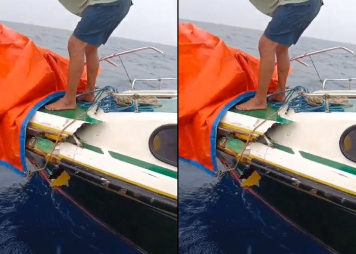 Speedboat Tujuan Maratua–Tanjung Redeb Alami Pecah Haluan di Perairan Sangalaki, 15 Penumpang Selamat