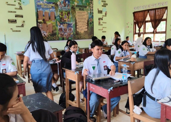 Akhirnya Program MBG Sampai ke Kubar, 823 Siswa SMAN 2 Sendawar Nikmati Makan Gratis