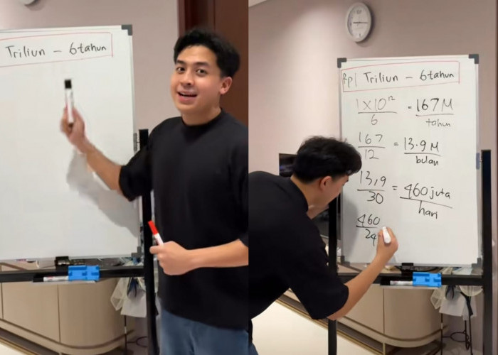 Jerome Polin Bongkar Matematika ala Koruptor, Netizen: Fix! Gen Alpha Langsung Ganti Cita-cita