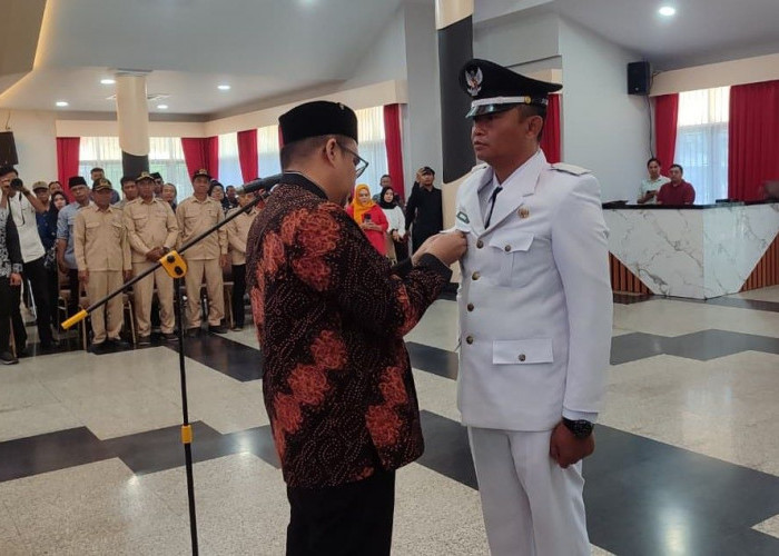 Pj Kades Jonggon Dilantik, Bupati Kukar Tekankan Pelayanan Publik Tetap Berjalan