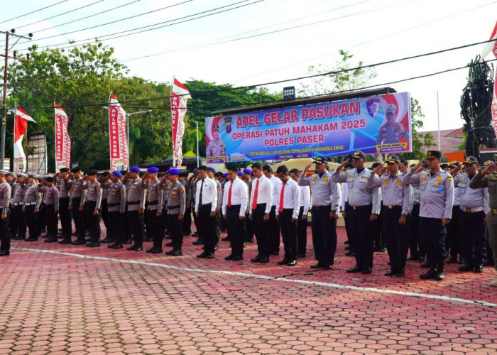 Ops Patuh Mahakam 2025 di Paser Dimulai, Sasar 7 Pelanggaran Prioritas