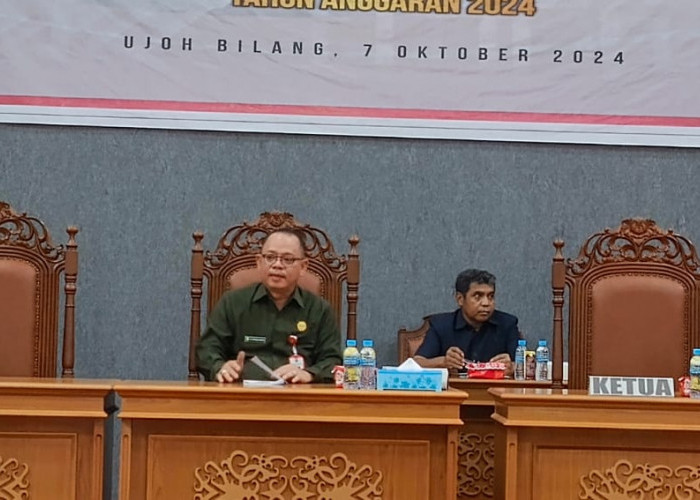 Sekda Mahulu Paparkan Progres Rencana Aksi Daerah di Rapat Paripurna