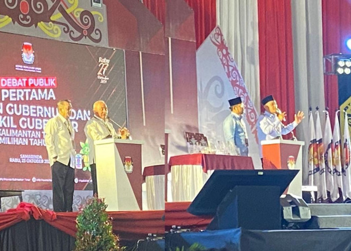 Pilkada Kaltim 2024: Debat Publik Pertama Cagub dan Cawagub Paparkan Visi Misi