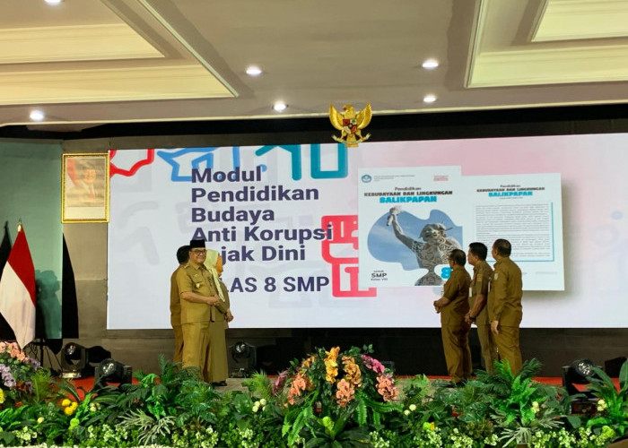  Mantap, Pemkot Balikpapan Luncurkan Modul Pendidikan Anti Korupsi untuk 24 Sekolah dari SD sampai SMP