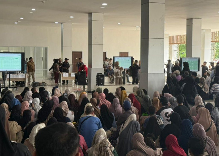 Pengundian Lapak Rampung, Pedagang Mulai Tempati Pasar Tangga Arung Square