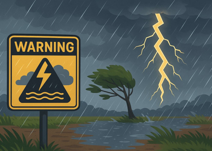 Update Peringatan Dini Cuaca Kaltim, BMKG: Waspada Hujan Deras Disertai Petir dan Angin Kencang!