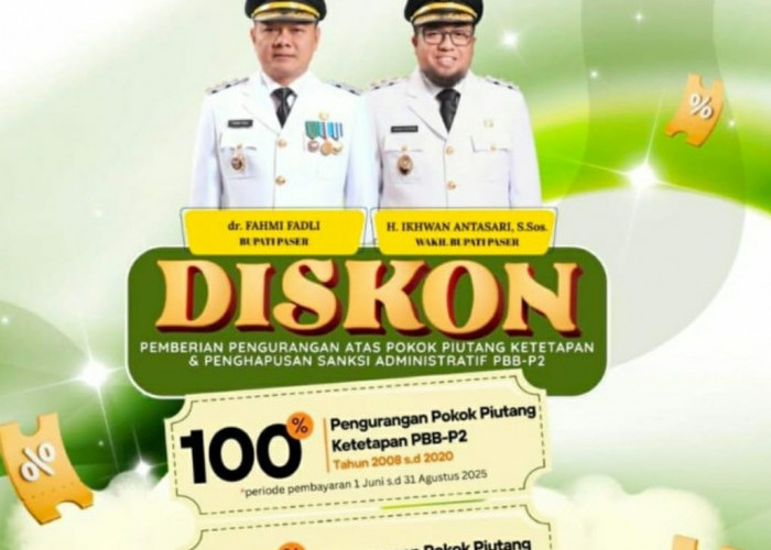 Pemkab Paser Maksimalkan Realisasi Target PBB-P2 Lewat Pemberian Diskon