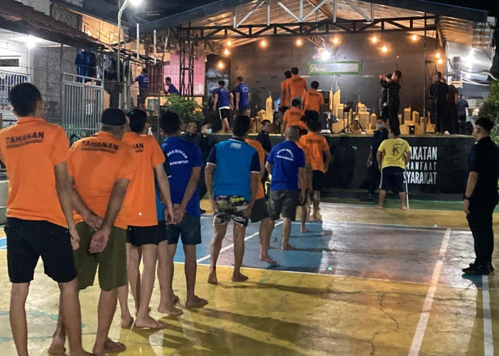 Razia di Rutan Tanah Grogot, Petugas Temukan Korek Api hingga Benda Tajam 