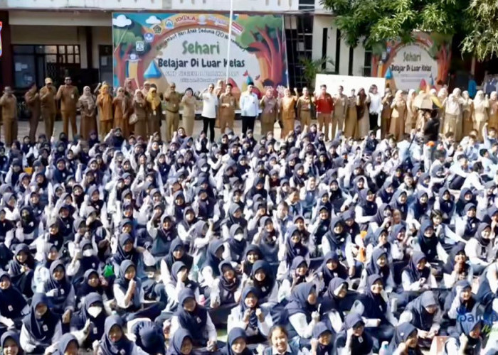 DP3AKB Balikpapan Gelar Kegiatan Belajar di Luar Kelas, Budayakan Kembali Permainan Antar Teman