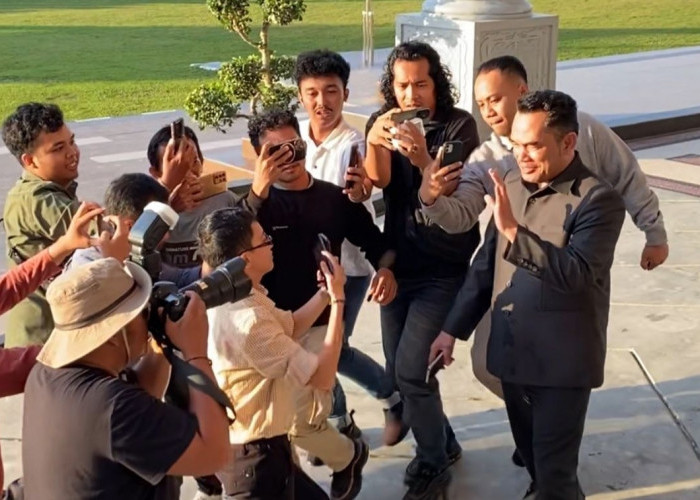 Hasanuddin Mas’ud Kunjungi Kejati Kaltim, Bantah Ada Pemeriksaan terkait DBON