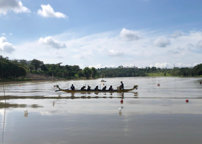 Pengerukan Danau Gentung Temiang Rampung, PODSI Paser Mulai Uji Coba Venue