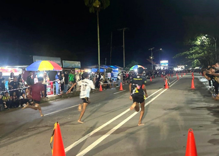 250 Peserta Ramaikan Street Run Ramadan KNPI Kutim, Alternatif Positif Cegah Balap Liar