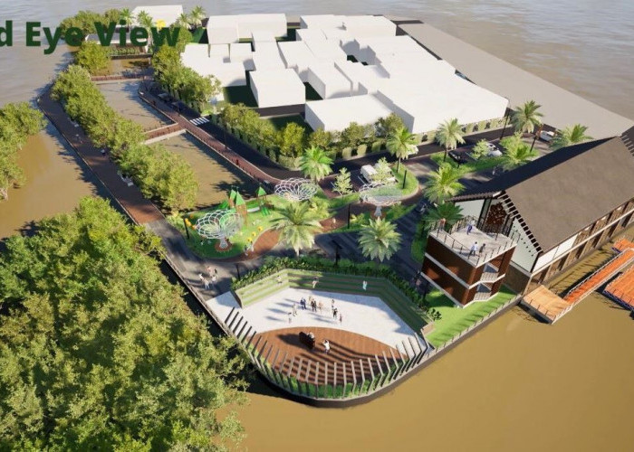 Eks Lahan Kebakaran Dekat Dermaga Rajjanta akan Disulap Jadi Ikon Baru Berau