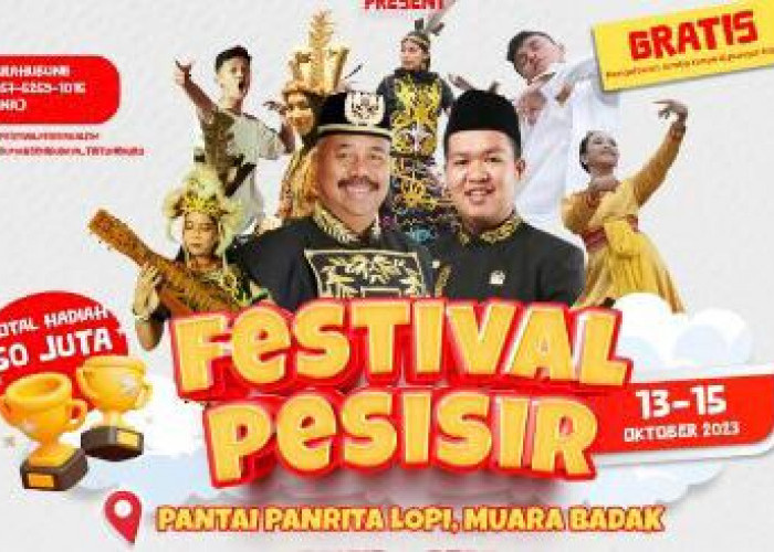 Tiga Hari Berturut-turut, Festival Pesisir 2023 Guncang Muara Badak