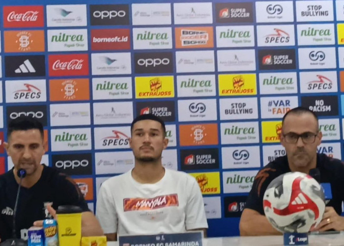 Meski Persiapan Cukup Singkat, Borneo FC Tetap Optimistis Hadapi Arema FC di Stadion Segiri Samarinda