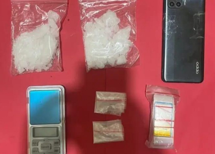 Polisi di Berau Amankan Pengedar Sabu dengan Barang Bukti 100,55 Gram