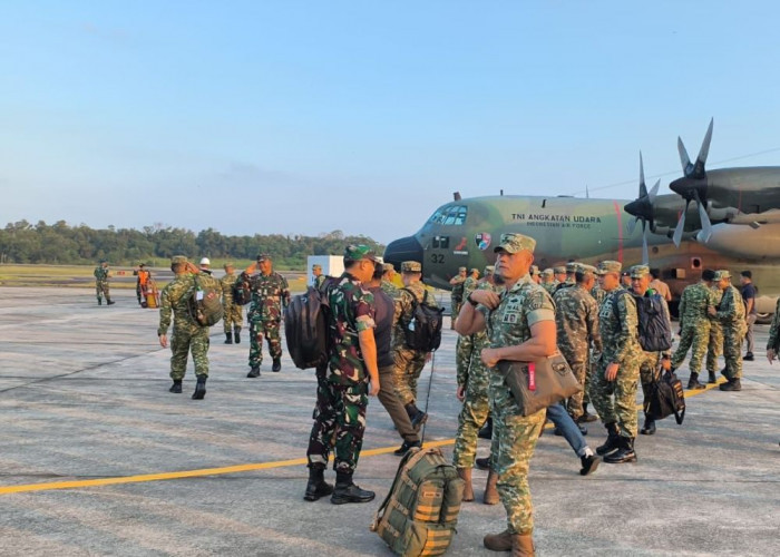 583 Personel TNI Disebar ke 6 Wilayah di Indonesia, Kaltim Dapat Tim Penyuluhan dan Alpha Karhutla