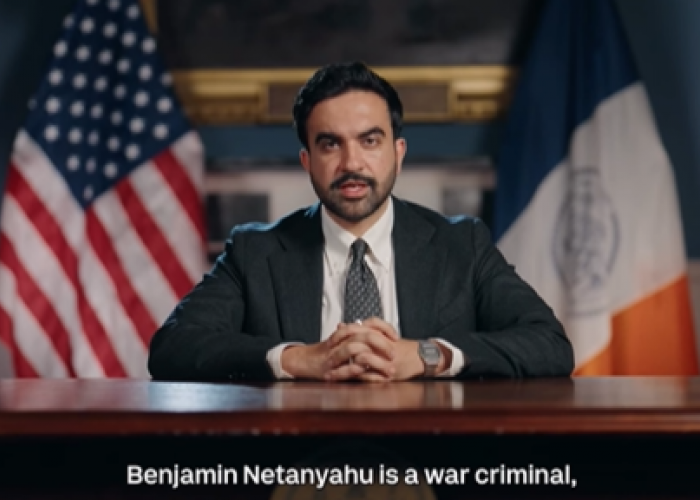 Wali Kota New York Zohran Mamdani: Netanyahu adalah Penjahat Perang