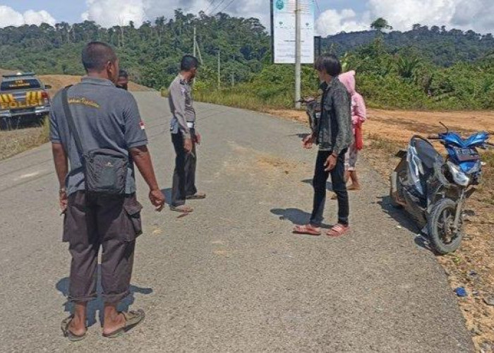 Kondisi Jalan dan Perilaku Pengendara Kurang Disiplin Penyebab Kecelakaan di Mahulu