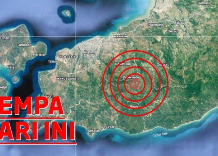 Gempa 6,6 SR Guncang NTT Pagi Tadi