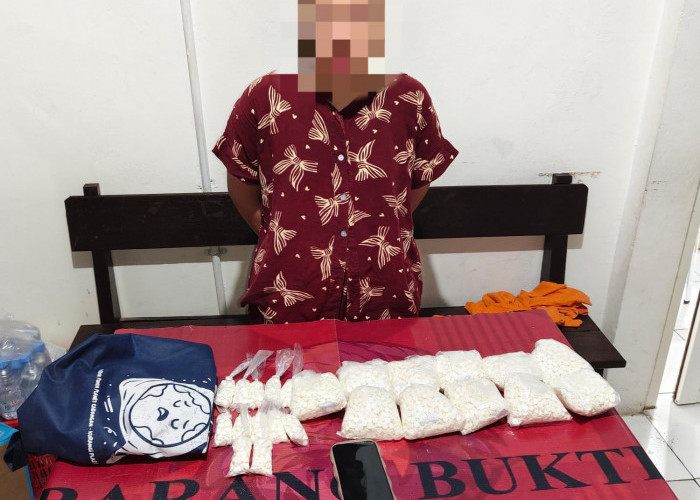 Polsek Tanjung Harapan Bekuk Perempuan 25 Tahun Diduga Pengedar Obat Keras