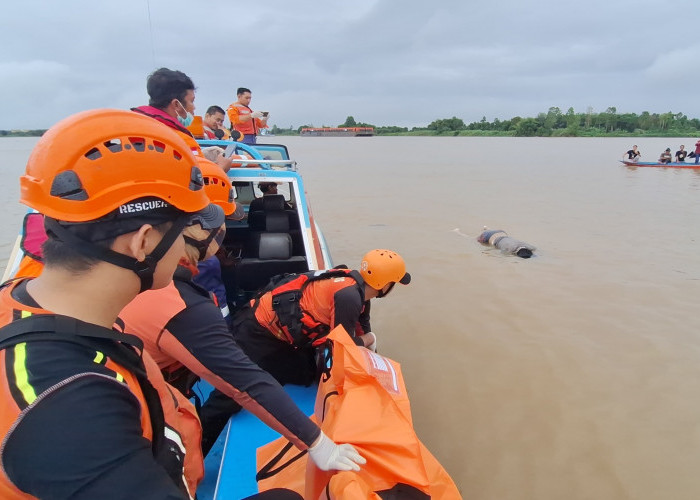 Terseret Sejauh 24 Km, Kapten Kapal Ditemukan Tak Bernyawa di Muara Kaman